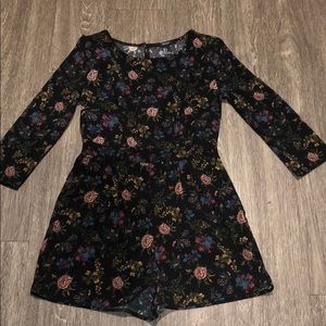 Floral Romper